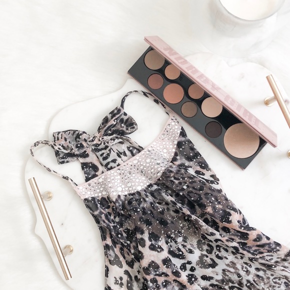 Victoria Secret Leopard Print Camisole Set - Picture 2 of 7